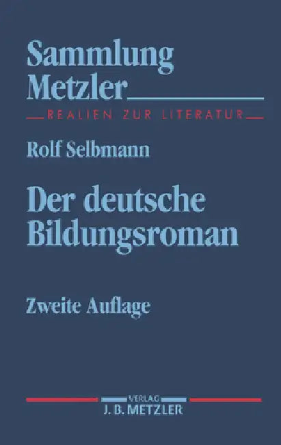 Buy Der Deutsche Bildungsroman (English, Rolf Selbmann) — BookShops.in