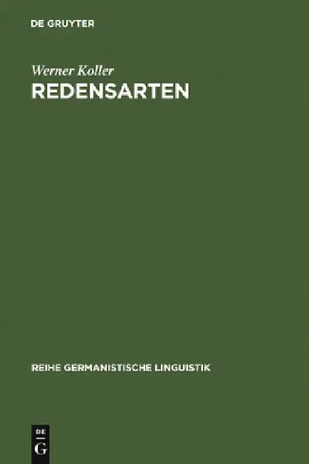 Buy Redensarten (English, Werner Koller) — BookShops.in