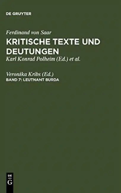 Buy Leutnant Burda (English, Veronika Kribs) — BookShops.in
