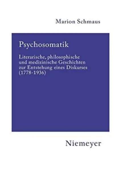 Buy Psychosomatik (English, Marion Schmaus) — BookShops.in