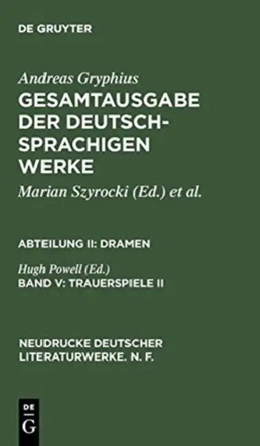 Buy Trauerspiele II (English, Hugh Powell) — BookShops.in