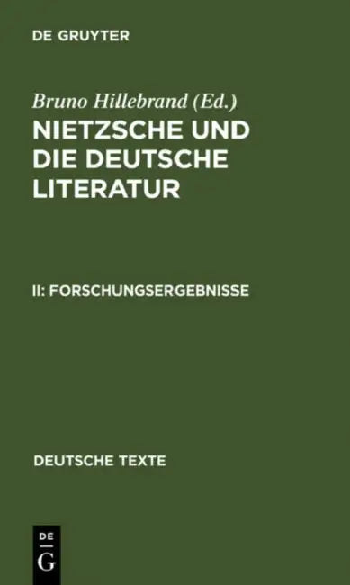Buy Forschungsergebnisse (English, Bruno Hillebrand) — BookShops.in