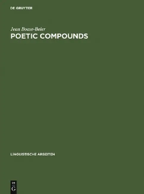 Buy Poetic Compounds (English, Jean Boase-Beier) — BookShops.in