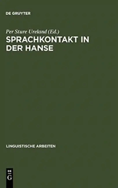 Buy Sprachkontakt in der Hanse (English, Per Sture Ureland) — BookShops.in