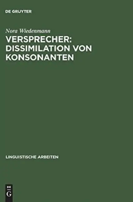 Buy Versprecher (English, Nora Wiedenmann) — BookShops.in