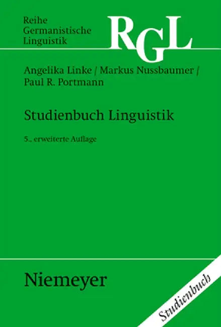 Buy Studienbuch Linguistik (English, Angelika Linke) — BookShops.in