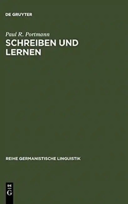 Buy Schreiben und Lernen (English, Paul R. Portmann) โ BookShops.in