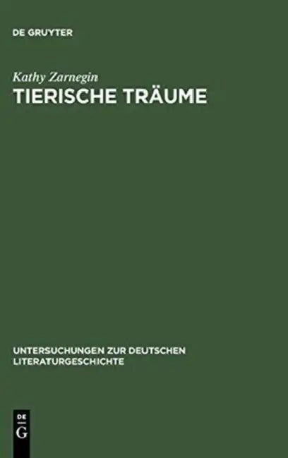 Buy Tierische Träume (English, Kathy Zarnegin) — BookShops.in