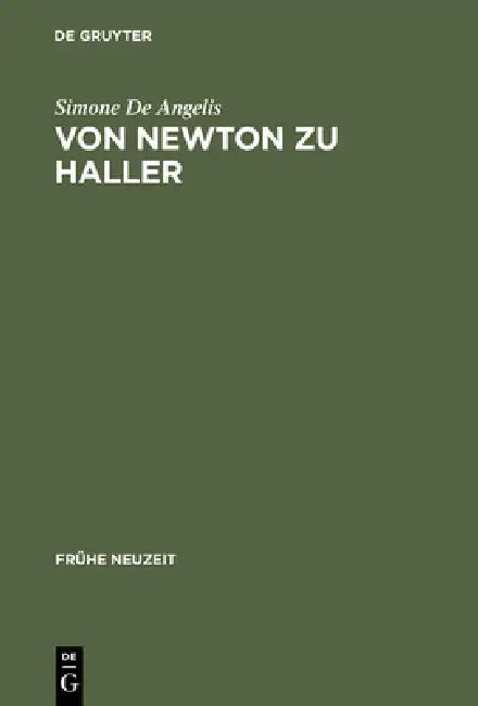 Buy Von Newton Zu Haller (English, Simone De Angelis) β BookShops.in