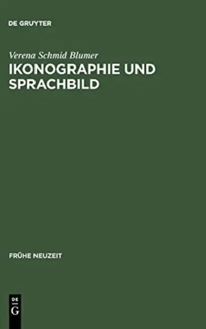 Buy Ikonographie Und Sprachbild (English, Verena Schmid Blumer) — BookShops.in