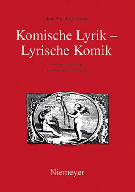 Buy Komische Lyrik - Lyrische Komik (English, Hans-Georg Kemper) — BookShops.in