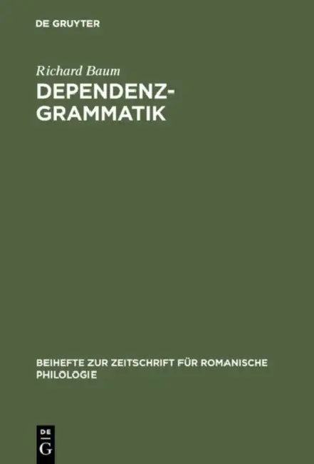 Buy Dependenzgrammatik (English, Richard Baum) โ BookShops.in