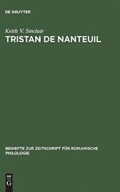 Buy Tristan de Nanteuil (English, Keith V. Sinclair) — BookShops.in