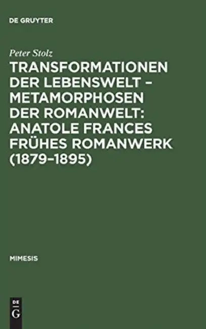 Buy Transformationen der Lebenswelt - Metamorphosen der Romanwelt (English, Peter Stolz) — BookShops.in
