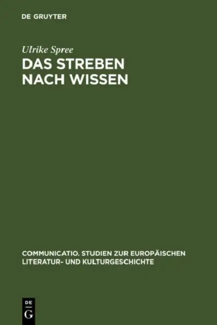 Buy Das Streben nach Wissen (English, Ulrike Spree) — BookShops.in