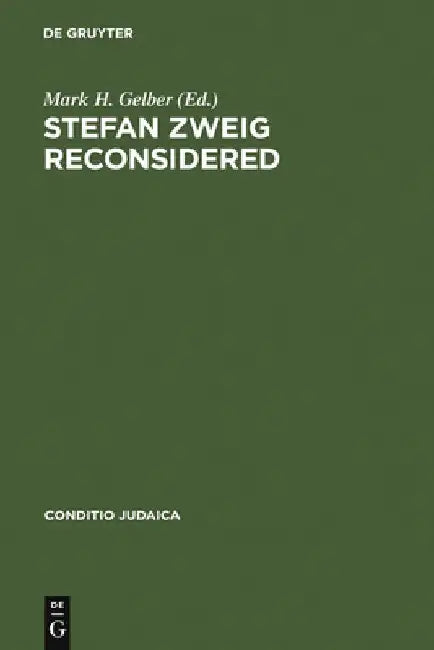 Buy Stefan Zweig Reconsidered (English, Mark H. Gelber) โ BookShops.in