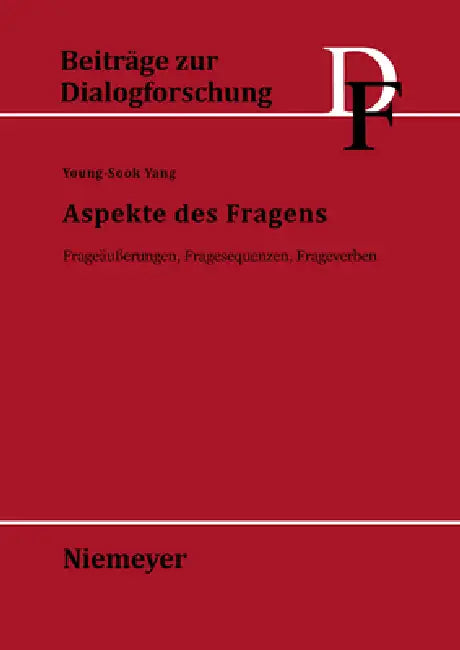 Buy Aspekte Des Fragens (English, Young-Sook Yang) — BookShops.in