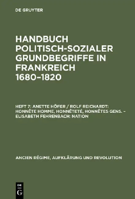 Buy Anette Höfer / Rolf Reichardt (English, Anette Höfer | Rolf Reichardt | Elisabeth Fehrenbach) — BookShops.in