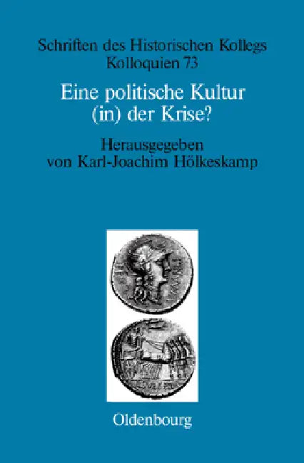 Buy Eine politische Kultur (in) der Krise? (English, Karl-Joachim Hölkeskamp | Elisabeth Müller-Luckner) — BookShops.in