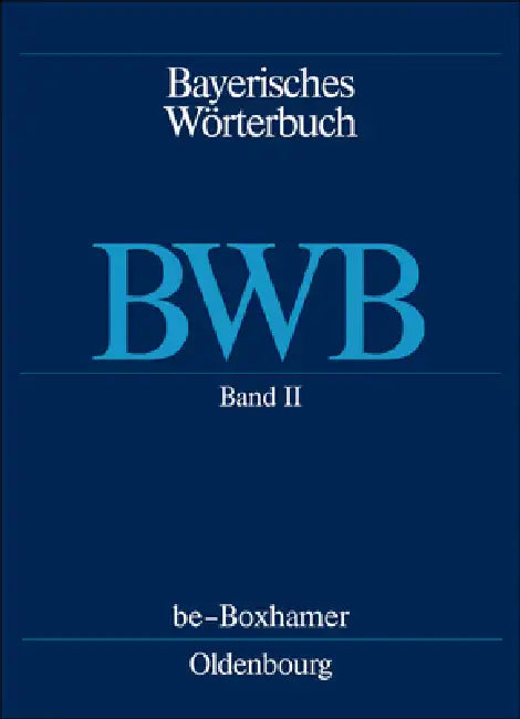 Buy Be - Boxhamer (English, Felicitas Maria Erhard | Edith Funk | Anthony R. Rowley) — BookShops.in