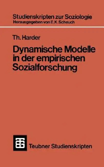 Buy Dynamische Modelle in Der Empirischen Sozialforschung (English, Th Harder) — BookShops.in
