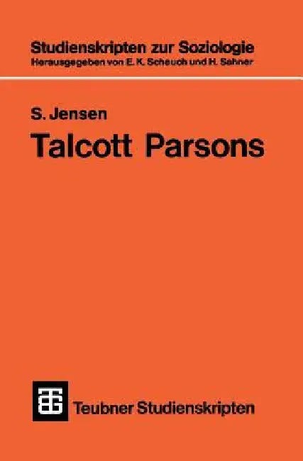 Buy Talcott Parsons (English, S. Jensen) — BookShops.in