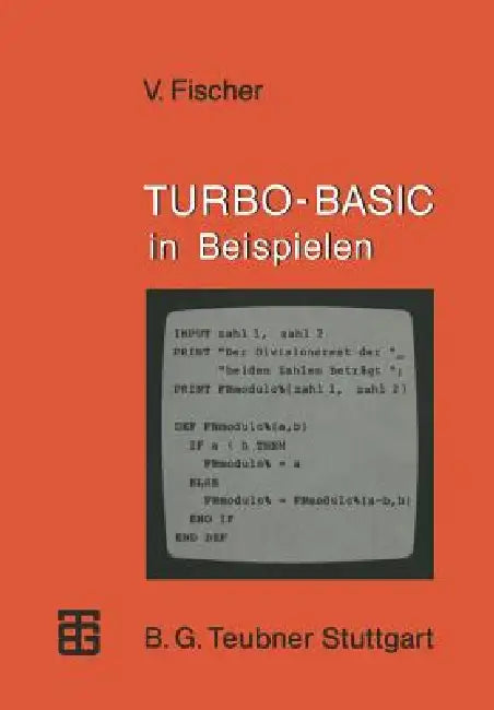 Buy Turbo-Basic in Beispielen (English, Volker Fischer) — BookShops.in