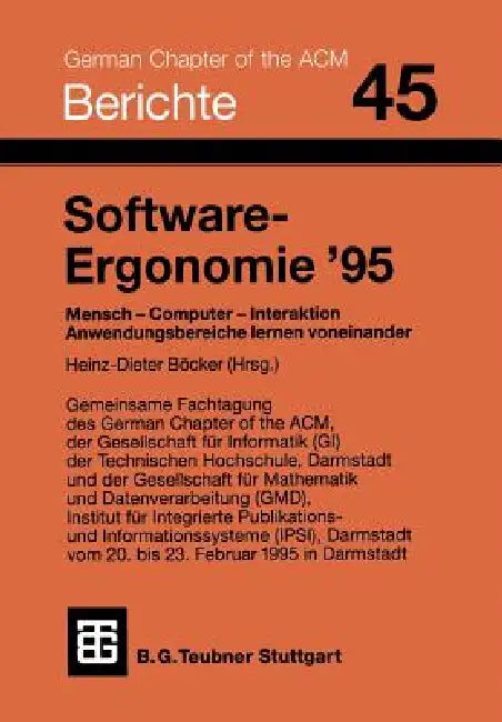 Buy Software-Ergonomie '95 | by Jens Böcker | Vieweg+teubner Verlag | by Jens Böcker | Vieweg+teubner Verlag | by Jens Böcker | Vieweg+teubner Verlag | by Jens Böcker | Vieweg+teubner Verlag | by Jens Böcker | Vieweg+teubner Verlag | by Jens Böcker | Vieweg+teubner Verlag | by Jens Böcker | Vieweg+teubner Verlag | by Jens Böcker | Vieweg+teubner Verlag | by Jens Böcker | Vieweg+teubner Verlag | by Jens Böcker | Vieweg+teubner Verlag | by Jens Böcker | Vieweg+teubner Verlag | by Jens Böcker | Vieweg+ — BookShops.in