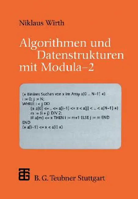 Buy Algorithmen Und Datenstrukturen Mit Modula -- 2 (English, Niklaus Wirth) — BookShops.in