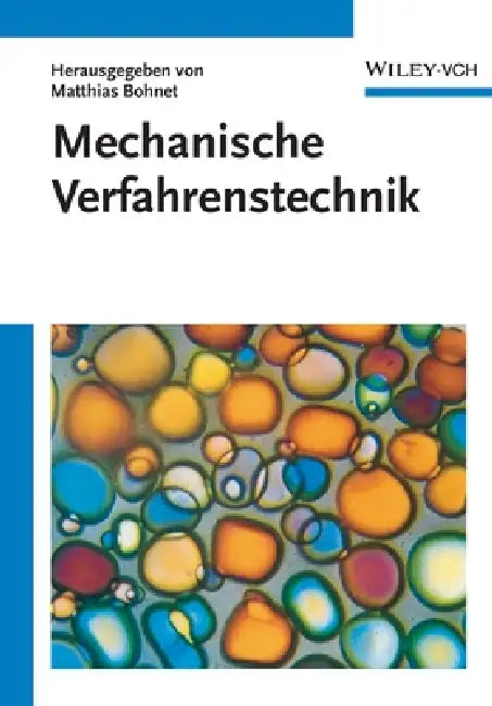 Buy Mechanische Verfahrenstechnik (English, Matthias Bohnet) — BookShops.in