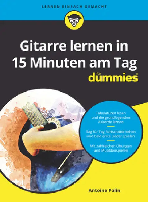 Buy Gitarre lernen in 15 Minuten am Tag für Dummies (English, Antoine Polin) — BookShops.in
