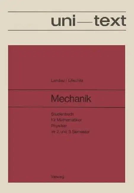 Buy Mechanik (English, Lev D. Landau) — BookShops.in