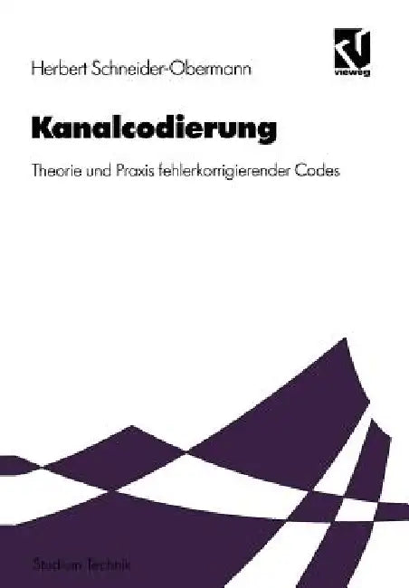 Buy Kanalcodierung (English, Herbert Schneider-Obermann | Otto Mildenberger) — BookShops.in
