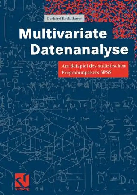 Buy Multivariate Datenanalyse (English, Gerhard Kockläuner) — BookShops.in