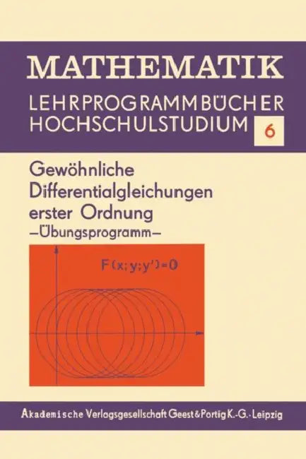 Buy Gewöhnliche Differentialgleichungen Erster Ordnung (English, Edith Berane) — BookShops.in