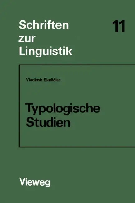 Buy Typologische Studien (English, Vladimír Skalička) — BookShops.in