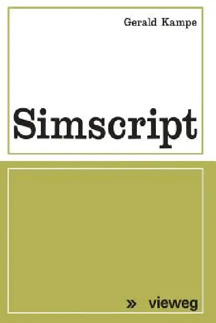 Buy Simscript (English, Gerald Kampe) — BookShops.in