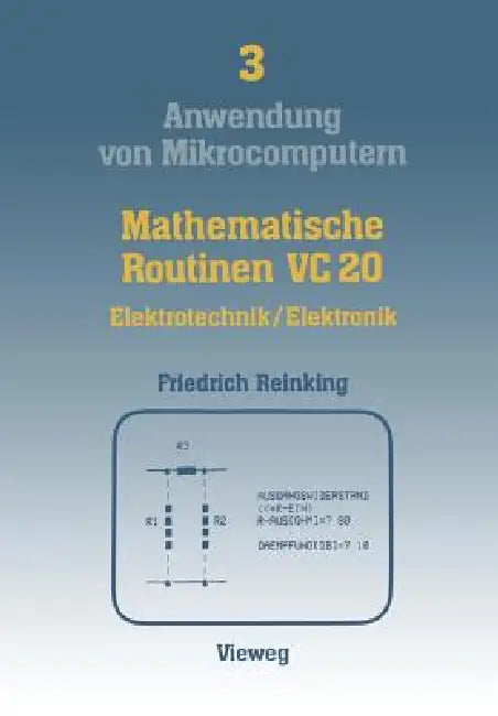 Buy Mathematische Routinen VC 20 (English, Ernst Friedrich Reinking) — BookShops.in