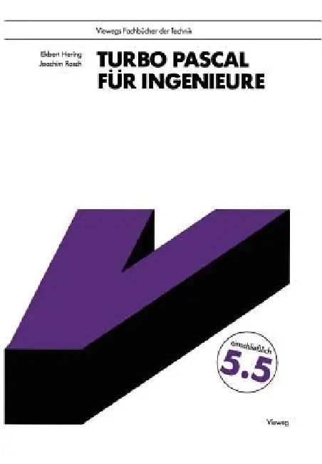 Buy Turbo Pascal Für Ingenieure (English, Ekbert Hering) — BookShops.in