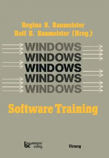 Buy Windows Software Training (English, Achim Kolacki) — BookShops.in