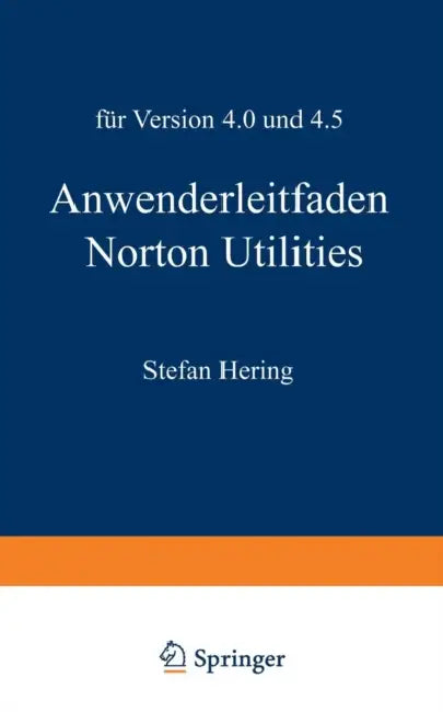 Buy Anwenderleitfaden Norton Utilities (English, Stefan Hering) — BookShops.in