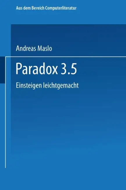 Paradox 3.5 (English, Andreas Maslo)