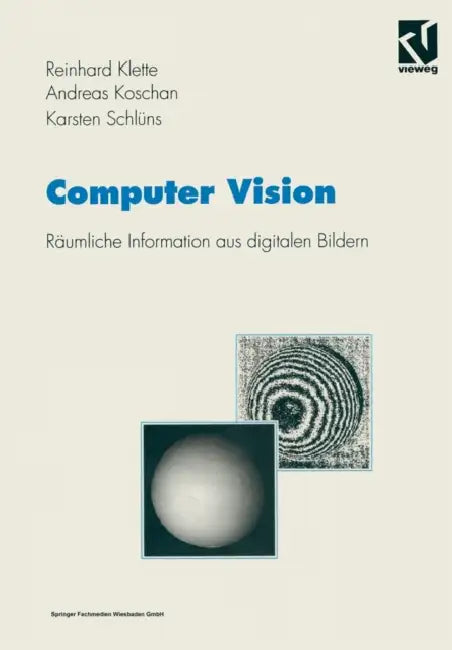 Buy Computer Vision (English, Reinhard Klette | Andreas Koschan | Karsten Schlüns) — BookShops.in