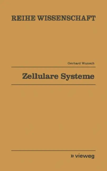 Buy Zellulare Systeme (English, Gerhard Wunsch) — BookShops.in