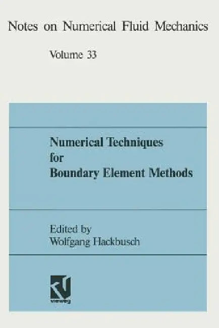 Buy Numerical Techniques for Boundary Element Methods (English, Wolfgang Hackbusch) — BookShops.in