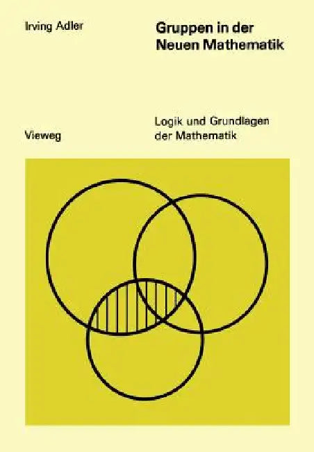 Buy Gruppen in Der Neuen Mathematik (English, Irving Adler) โ BookShops.in