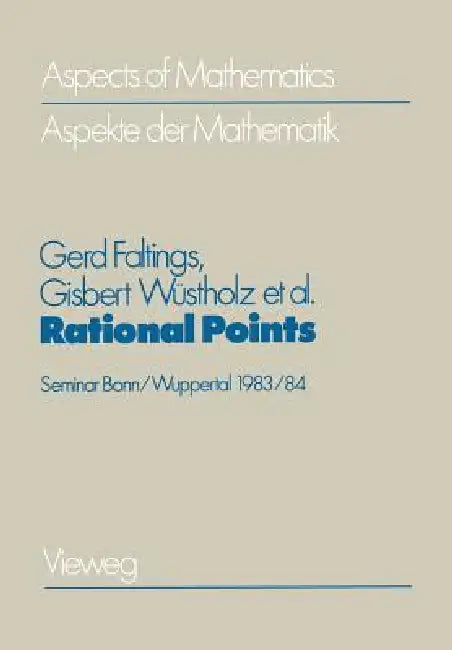 Buy Rational Points (English, Gerd Faltings) β BookShops.in