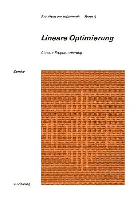Buy Lineare Optimierung (English, Gunter Zemke) — BookShops.in