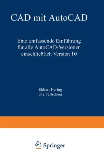 Buy CAD Mit AutoCAD (English, Ekbert Hering) — BookShops.in