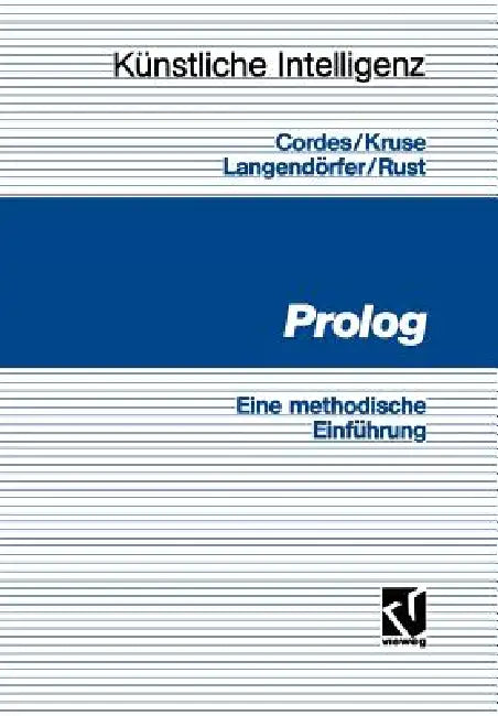 Buy PROLOG (English, Ralf Cordes | Paul Schmitz) — BookShops.in